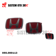 CK-HONDA CİVİC FC5 3 PARÇA FAR ÜSTÜ KIRMIZI SET |  | TUNING