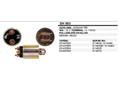 MARŞ OTOM.12V. HİTACHİ TİPİ YAYLI NISSAN FORKLIFT VE THERMO KING /İSUZU/CAPSTAR / KINGCAP / VANETTE / PICK-UP