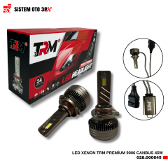 LED XENON TRM PREMİUM 9006 CANBUS 45W |  | LED XENON