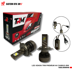 LED XENON TRM PREMİUM H4 CANBUS 45W |  | LED XENON
