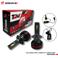 LED XENON TRM PREMİUM X SERİSİ H7 CANBUS 65W |  | LED XENON