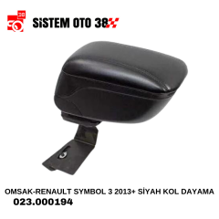 OMSAK-RENAULT SYMBOL 3 2013+ SİYAH KOL DAYAMA |  | KOLÇAKLAR