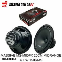 MASSIVE MS-M80FX 20CM MİDRANGE 400W 150RMS |  | MİDRANGELER