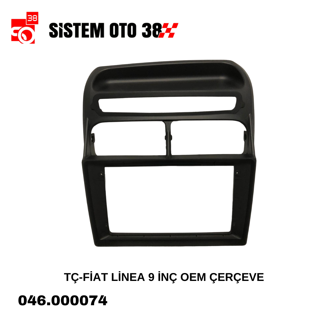 TÇ-FİAT LİNEA 9 İNÇ OEM ÇERÇEVE |  | TEYP ÇERÇEVELERİ