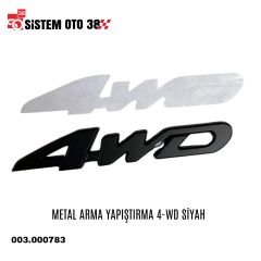 METAL ARMA YAPIŞTIRMA 4-WD SİYAH |  | ARAÇ DIŞI AKSESUARLAR
