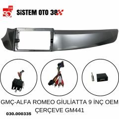 GMÇ-ALFA ROMEO GİULİATTA 9 İNÇ OEM ÇERÇEVE GM441 |  | MULTİMEDYALAR
