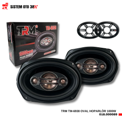 TRM TM-6938 OVAL HOPARLÖR 1000W |  | HOPARLÖRLER