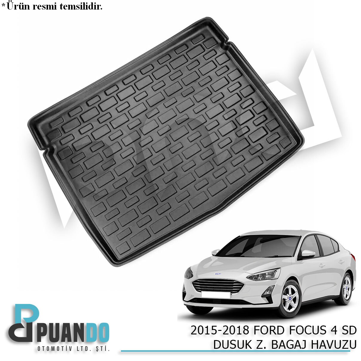 2015-2018 FORD FOCUS 4 SD DUSUK Z. BAGAJ HAVUZU