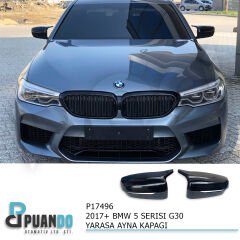 2017+ BMW G30 BATMAN YARASA AYNA KAPAGI P.BLACK