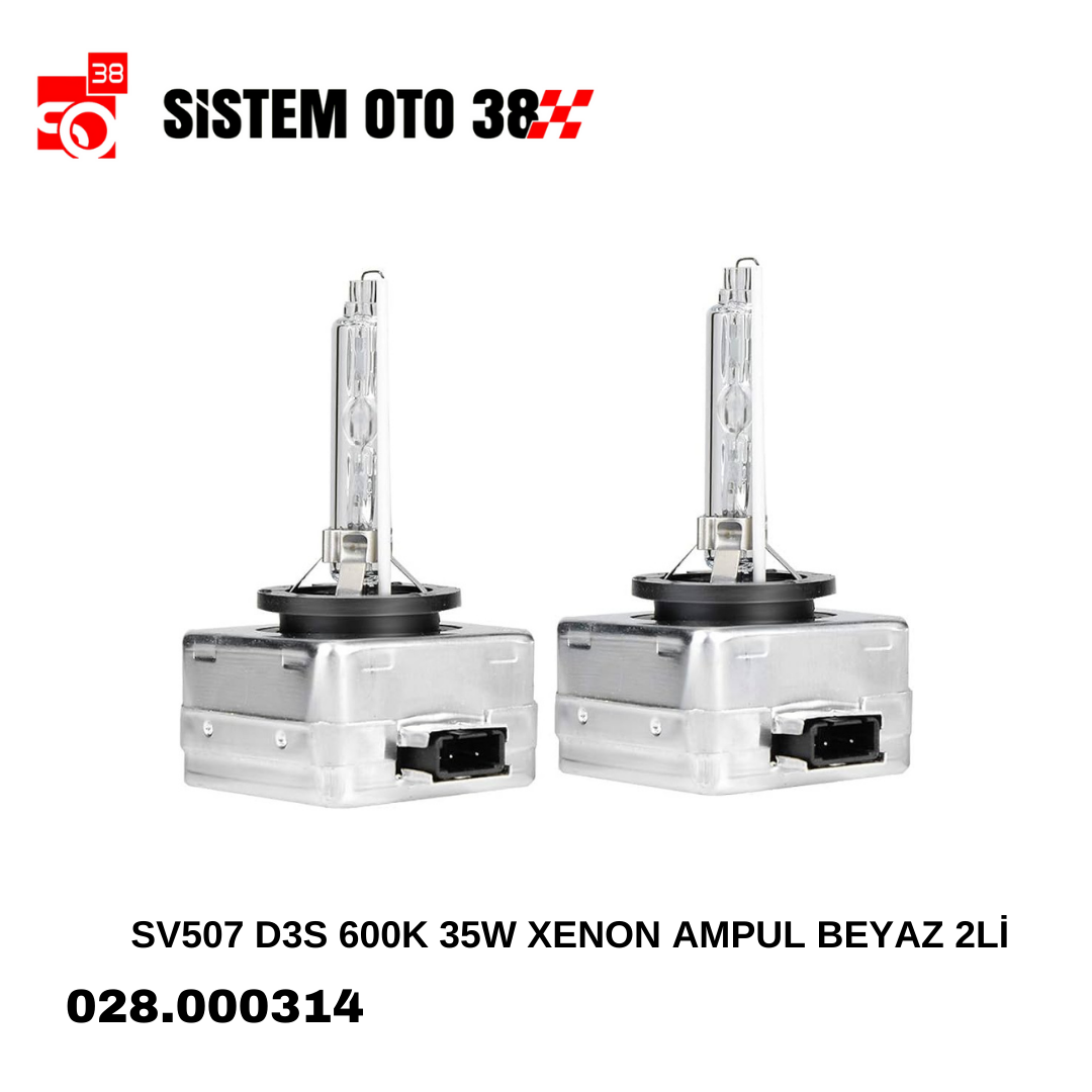 SV507 D3S 600K 35W XENON AMPUL BEYAZ 2Lİ |  | LED AYDINLATMA GRUBU