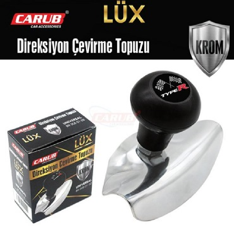 DİREKSİYON TOPUZU LÜX KROMLU