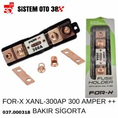 FOR-X XANL-300AP 300 AMPER ++ BAKIR SİGORTA |  | SES MONTAJ EKİPMANLARI