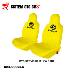 BYD SERVİS KILIFI VW SARI |  | KOLTUK KILIF VE MİNDER