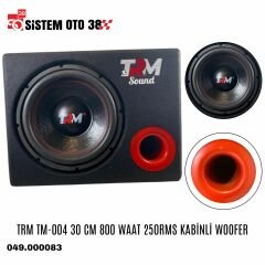 TRM TM-004 30 CM 800 WAAT 250RMS KABİNLİ WOOFER |  | WOOFERLAR