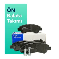 Delphi Volkswagen Passat Ön Fren Balata Takımı (2010-2014)