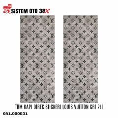 TRM KAPI DİREK STİCKERI LOUİS VUİTTON GRİ 2Lİ |  | STİCKER ÇEŞİTLERİ
