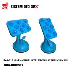 FA1-615 MİNİ VANTUZLU TELEFONLUK TUTUCU MAVİ |  | ARAÇ İÇİ AKSESUARLAR