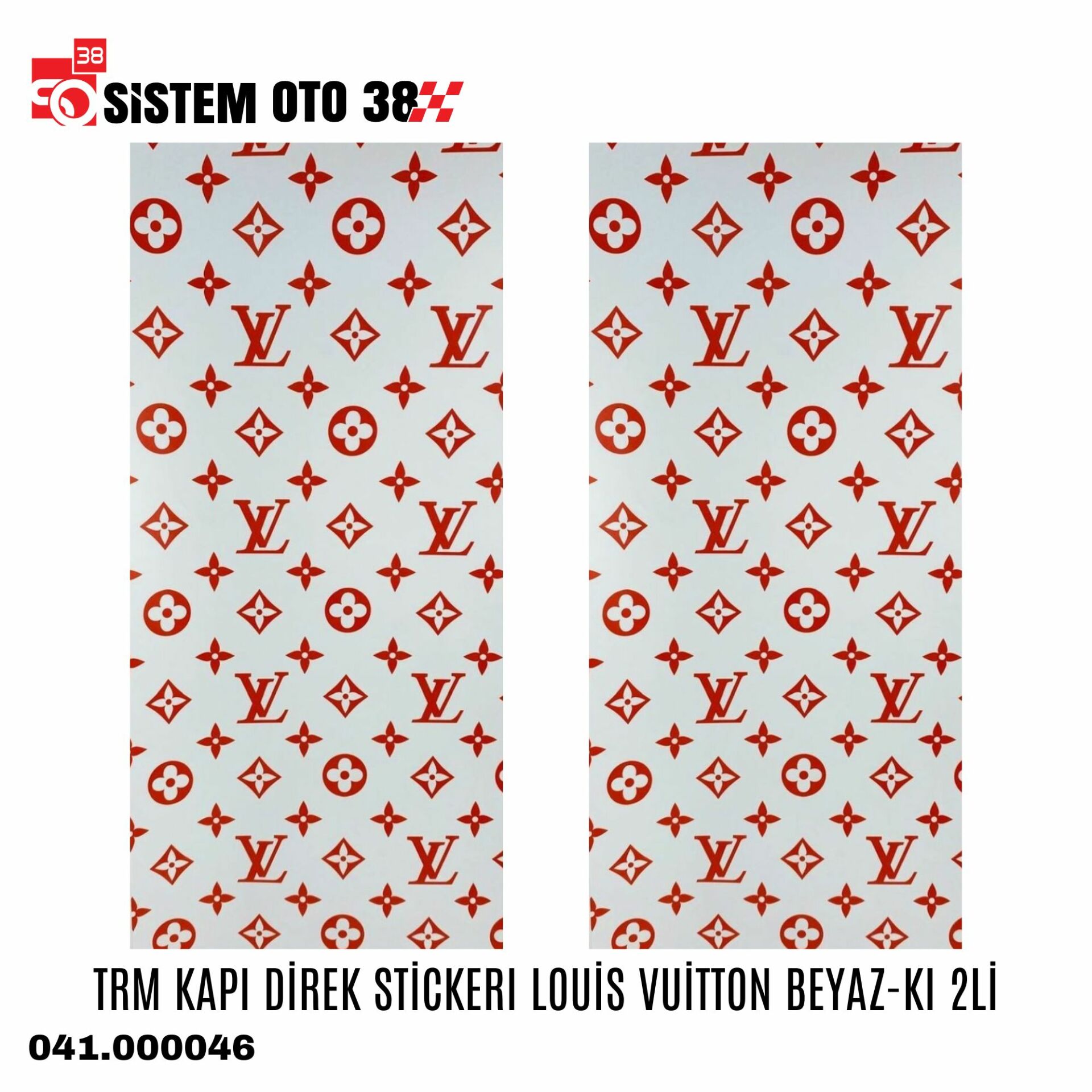 TRM KAPI DİREK STİCKERI LOUİS VUİTTON BEYAZ-KI 2Lİ |  | STİCKER ÇEŞİTLERİ