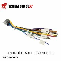 ANDROİD TABLET İSO SOKETİ |  | SES MONTAJ EKİPMANLARI