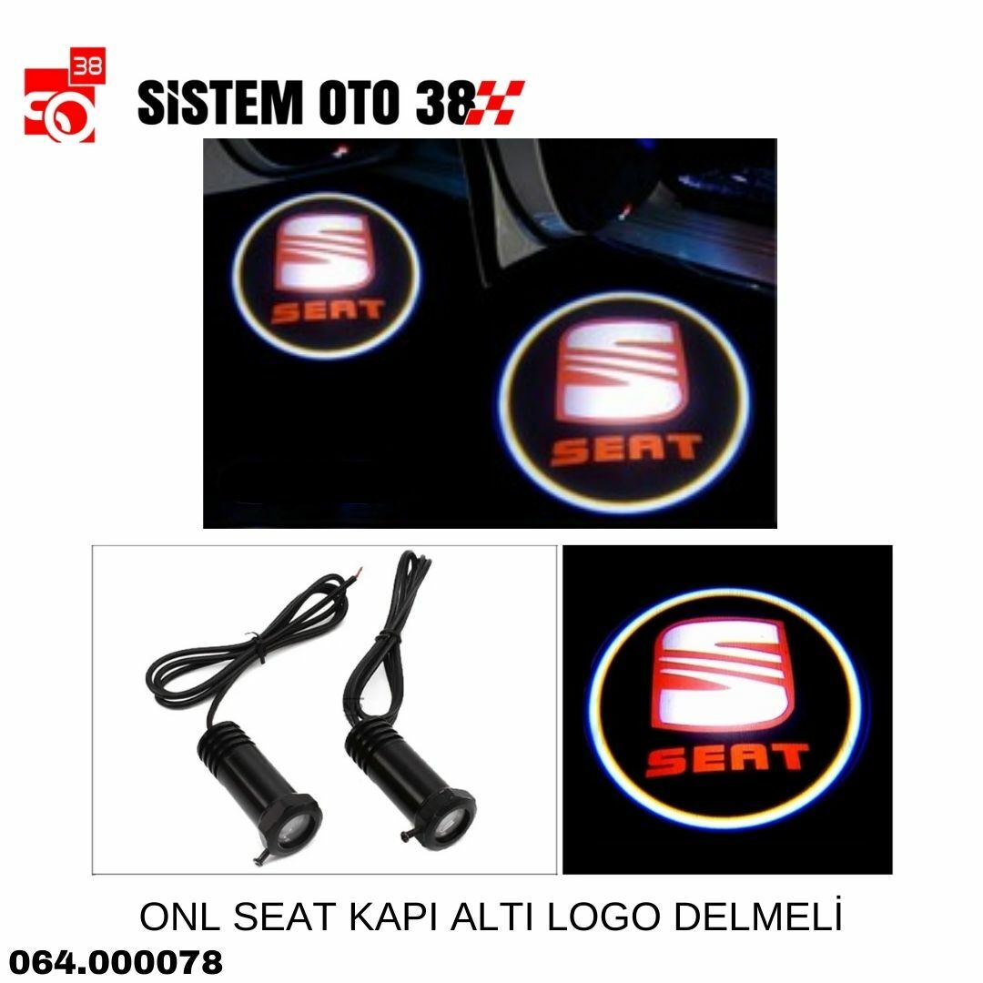 ONL SEAT KAPI ALTI LOGO DELMELİ |  | KAPI ALTI IŞIKLI LOGO