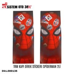 TRM KAPI DİREK STİCKERI SPİDERMAN 2Lİ |  | STİCKER ÇEŞİTLERİ