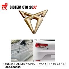 ONS444 ARMA YAPIŞTIRMA CUPRA GOLD |  | ARAÇ DIŞI AKSESUARLAR