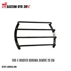 FOR-X WOOFER KORUMA DEMİRİ 20 CM |  | SES MONTAJ EKİPMANLARI