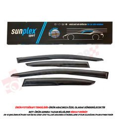 SUNPLEX MERSEDES E 211 2003-2009 CAM RÜZ 4LÜ |  | 4LÜ CAM RÜZGARLIKLARI