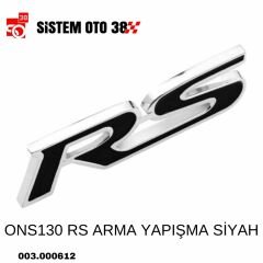 ONS130 RS ARMA YAPIŞMA SİYAH |  | ARAÇ DIŞI AKSESUARLAR