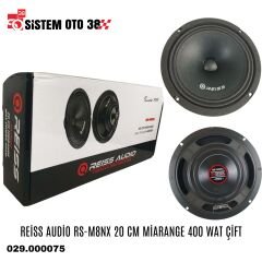 REİSS AUDİO RS-M8NX 20 CM MİARANGE 400 WAT ÇİFT |  | MİDRANGELER