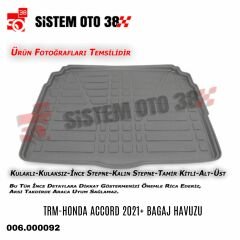 TRM-HONDA ACCORD 2021+ BAGAJ HAVUZU |  | BAGAJ HAVUZLARI