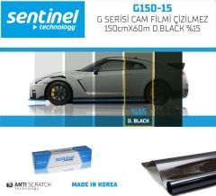 SENTİNEL CAM FİLMİ G SERİSİ 150CMX60MT D.BLACK %15 |  | CAM FİLMLERİ