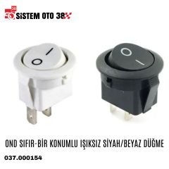 OND SIFIR-BİR KONUMLU IŞIKSIZ SİYAH/BEYAZ DÜĞME |  | SES MONTAJ EKİPMANLARI