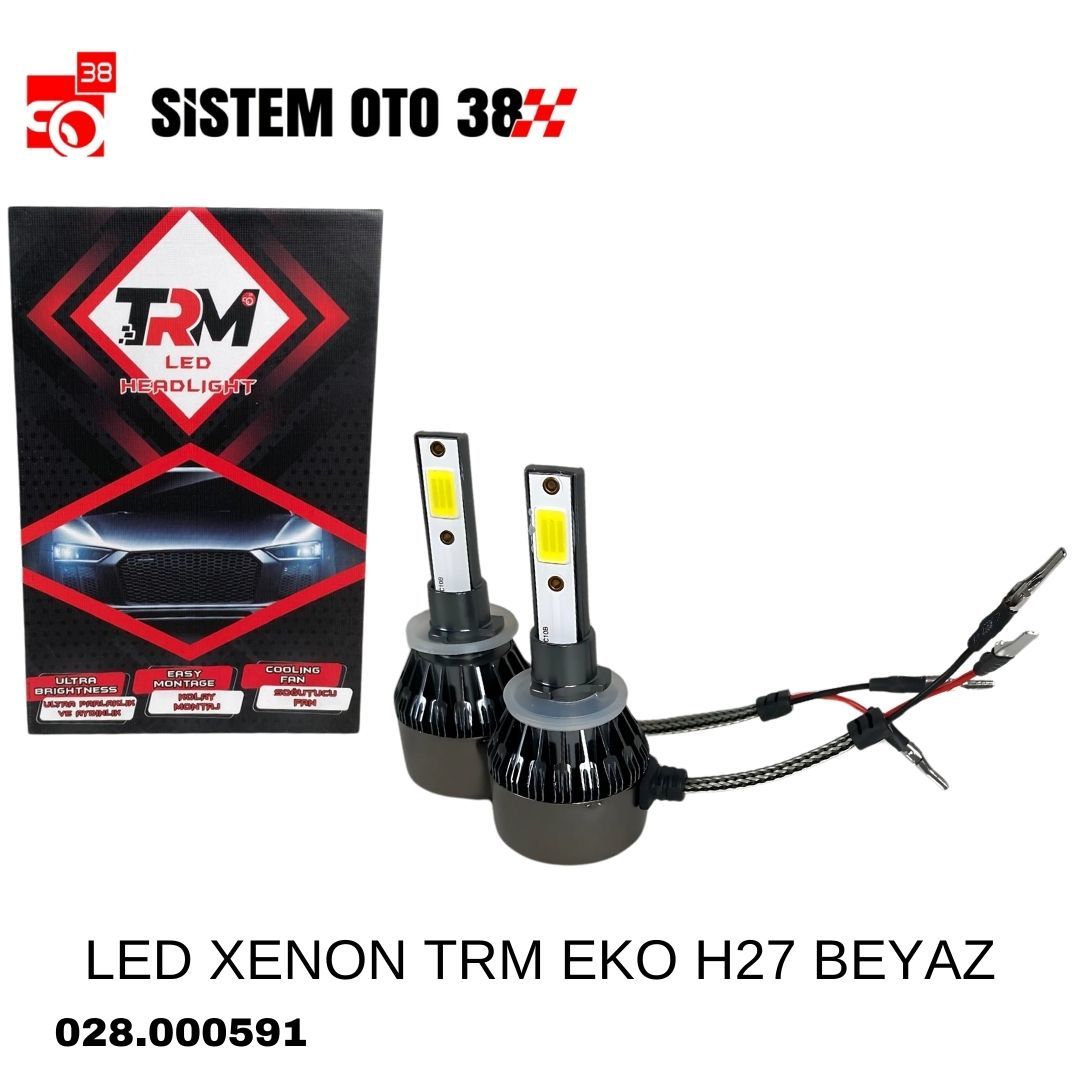 LED XENON TRM EKO H27 BEYAZ |  | LED XENON