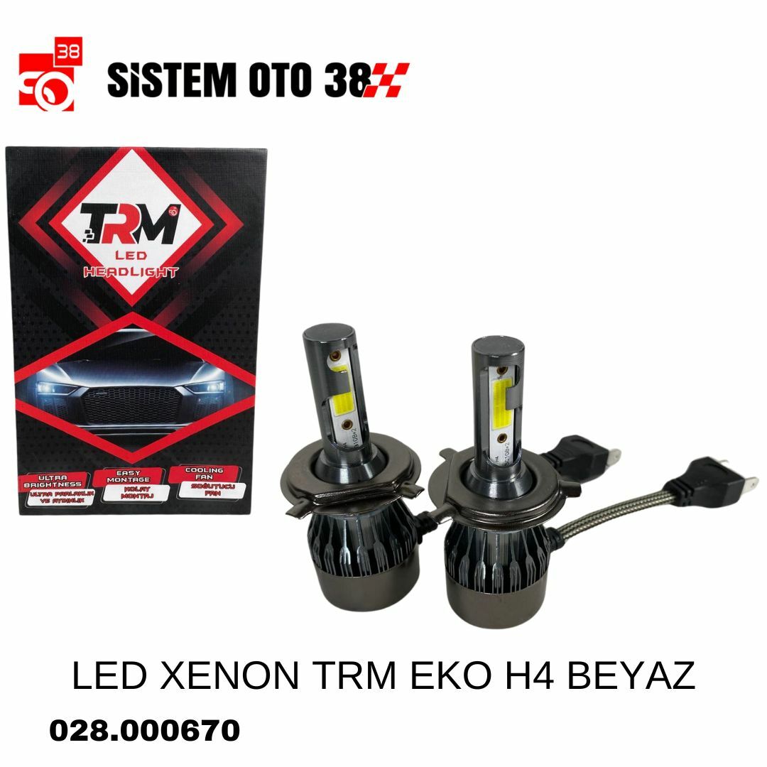 LED XENON TRM EKO H4 BEYAZ |  | LED XENON