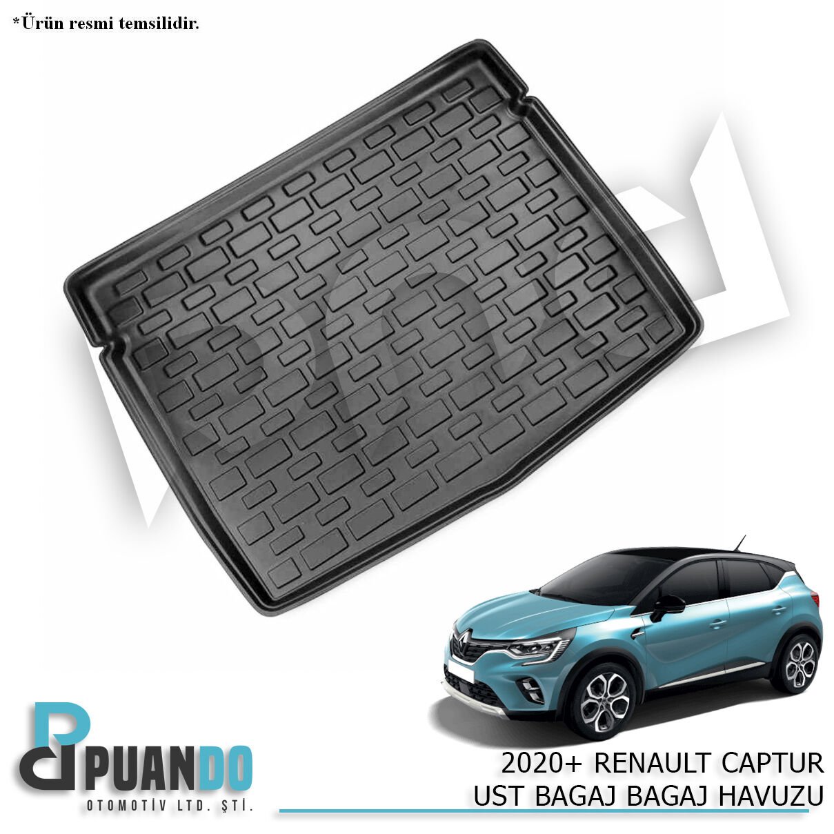 2020+ RENAULT CAPTUR UST BAGAJ BAGAJ HAVUZU