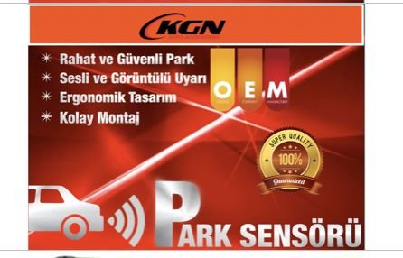 PARK SENSÖRÜ EKRANLI GRİ SENSÖR | KGN