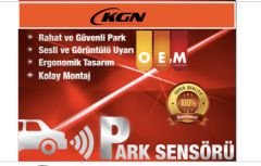 PARK SENSÖRÜ EKRANLI GRİ SENSÖR | KGN