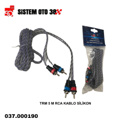 TRM 5 M RCA KABLO SİLİKON |  | SES MONTAJ EKİPMANLARI