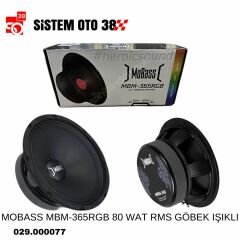 MOBASS MBM-365RGB 80 WAT RMS GÖBEK IŞIKLI |  | MİDRANGELER