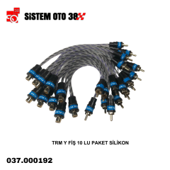 TRM Y FİŞ 10 LU PAKET SİLİKON |  | SES MONTAJ EKİPMANLARI