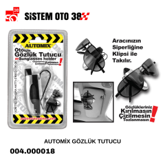 AUTOMİX GÖZLÜK TUTUCU |  | ARAÇ İÇİ AKSESUARLAR