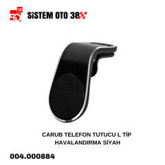 CARUB TELEFON TUTUCU L TİP HAVALANDIRMA SİYAH |  | ARAÇ İÇİ AKSESUARLAR