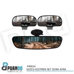 GOZCU EGITMEN SET SIYAH AYNA -331.106