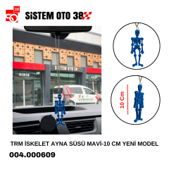 TRM İSKELET AYNA SÜSÜ MAVİ-10 CM YENİ MODEL |  | ARAÇ İÇİ AKSESUARLAR