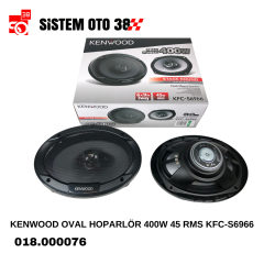 KENWOOD OVAL HOPARLÖR 400W 45 RMS KFC-S6966 |  | HOPARLÖRLER