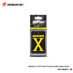 AREON X TUTTİ FRUTTİ SİYAH SARI ASMA KOKU |  | KOZMETİK GRUBU