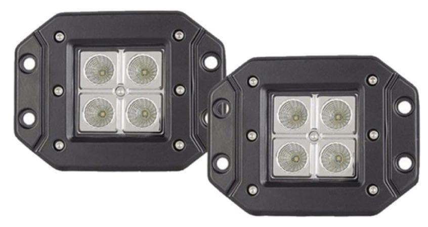 ÇALIŞMA LAMBA 10-30V 12W 4 LED VİDALI | KGN