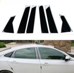 CK-HONDA CİVİC FC5 16-20 KAPI DİREK KAPLAMA P.BLA |  | TUNING