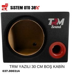 TRM YAZILI 30 CM BOŞ KABİN |  | SES MONTAJ EKİPMANLARI